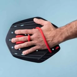 PLAQUETTES DE NATATION 900 XL NOIR ROUGE -Pas Cher Nautisport Magasin plaquettes de natation 900 xl noir rouge 13