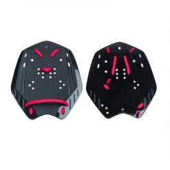 PLAQUETTES DE NATATION 900 XL NOIR ROUGE