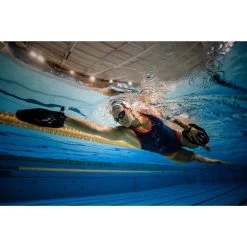 PLAQUETTES NATATION QUICK'IN 900 NOIR ROUGE -Pas Cher Nautisport Magasin plaquettes natation quickin 900 noir rouge 3