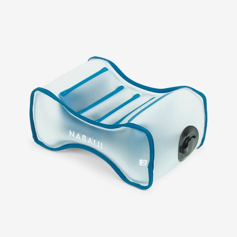 Pull Buoy Natation Compact Gonflable 500 Bleu 1 Pull Buoy Natation Compact Gonflable 500 Bleu