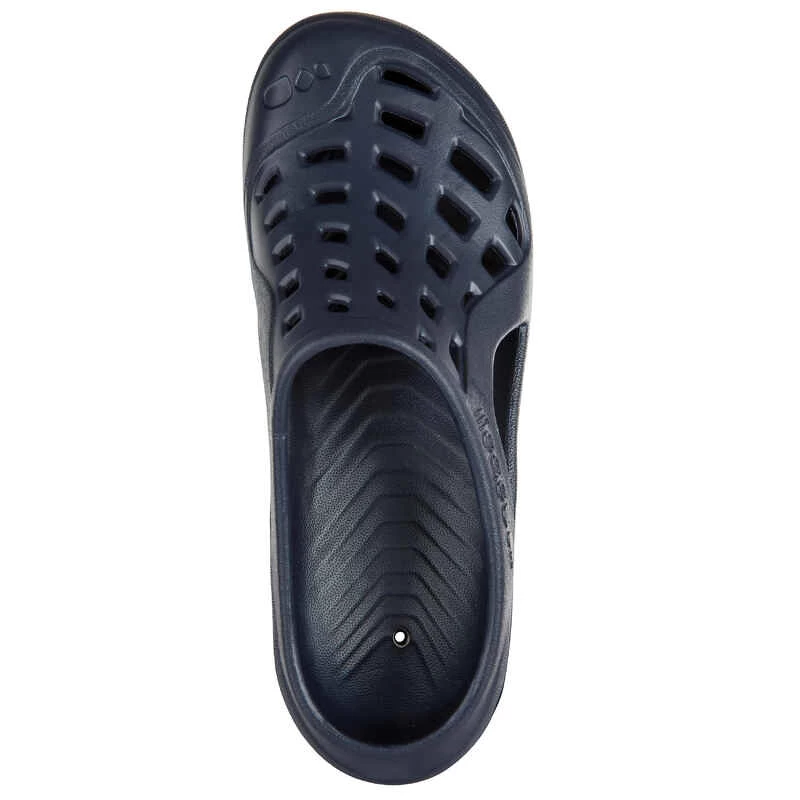 Sabots De Piscine Homme - Clog 100 - Bleu Marine 4 Sabots De Piscine Homme - Clog 100 - Bleu Marine – Image 4