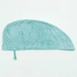 Serviette De Bain Microfibre Douce Pour Cheveux Vert Clair -Pas Cher Nautisport Magasin serviette de bain microfibre douce pour cheveux vert clair 3