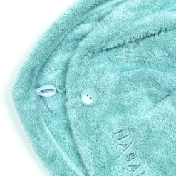 Serviette De Bain Microfibre Douce Pour Cheveux Vert Clair -Pas Cher Nautisport Magasin serviette de bain microfibre douce pour cheveux vert clair 4