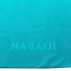 Serviette De Bain Microfibre à Rayures Bleu Taille XL 110 X 175 Cm -Pas Cher Nautisport Magasin serviette microfibre a rayures taille xl 110 x 175 cm bleu 3