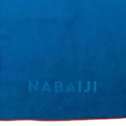 Serviette De Bain Microfibre Bleu Taille L 80 X 130 Cm -Pas Cher Nautisport Magasin serviette microfibre compacte bleu taille l 80 x 130 cm 3
