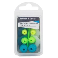 SET DE BOUCHON D'OREILLES DE NATATION - FORME SAPIN SILICONE - 3 TAILLES -Pas Cher Nautisport Magasin set de bouchon doreilles de natation forme sapin silicone 3 tailles 4