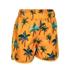 Short De Bain Bébé / Enfant Jaune Imprimé Palmiers -Pas Cher Nautisport Magasin short de bain bebe enfant jaune imprime palmiers 3