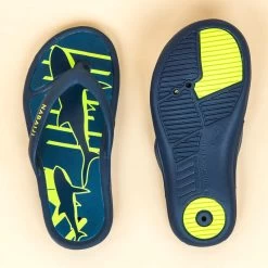 Tongs De Piscine Enfants - Tonga 500 Print - Shark Bleu -Pas Cher Nautisport Magasin tongs de piscine enfants tonga 500 print shark bleu 3
