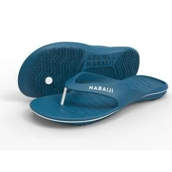 Tongs De Piscine Homme - Tonga 500 - Electrique Bleu